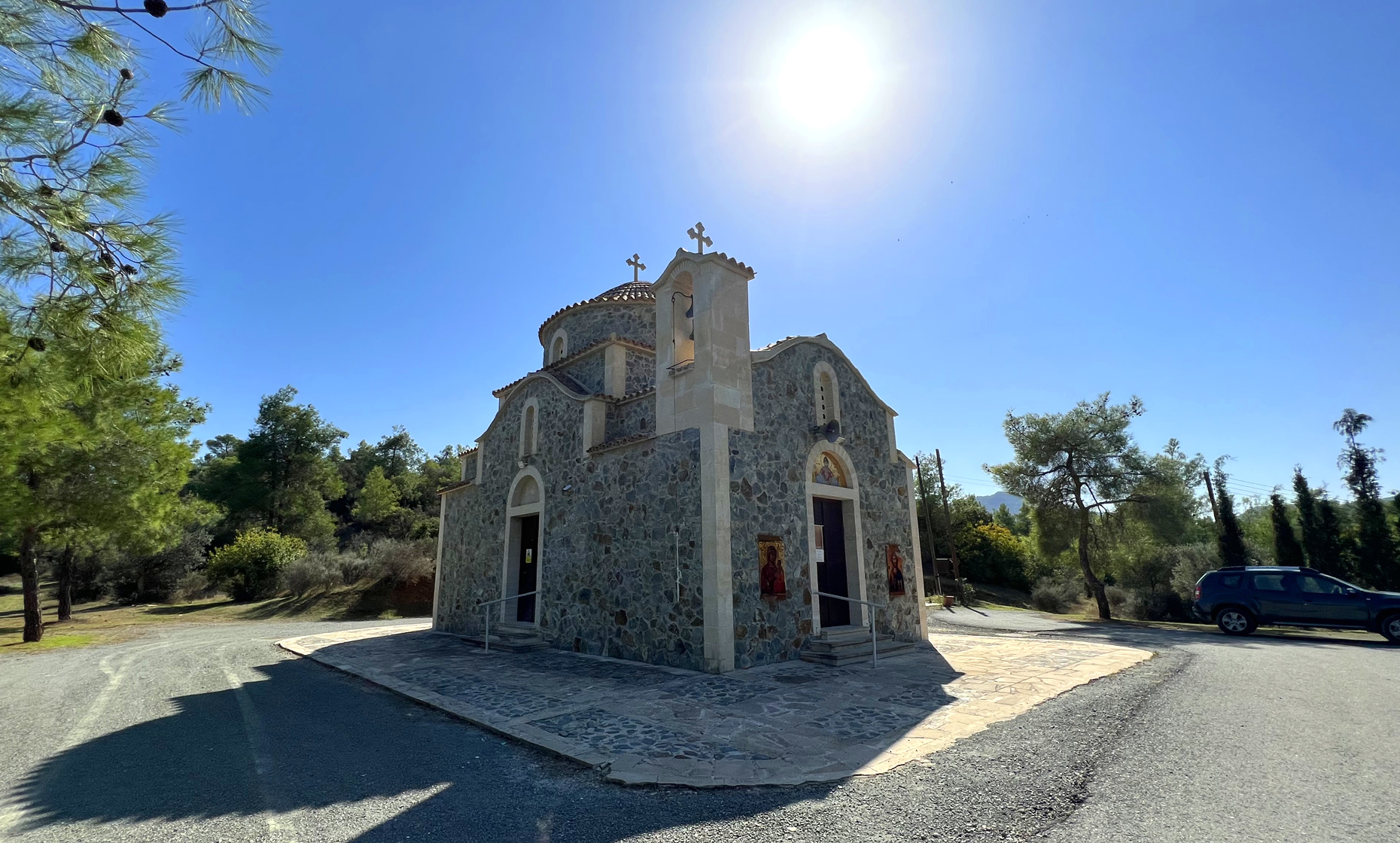 Agios Spyridonas Chapel in Pyrga